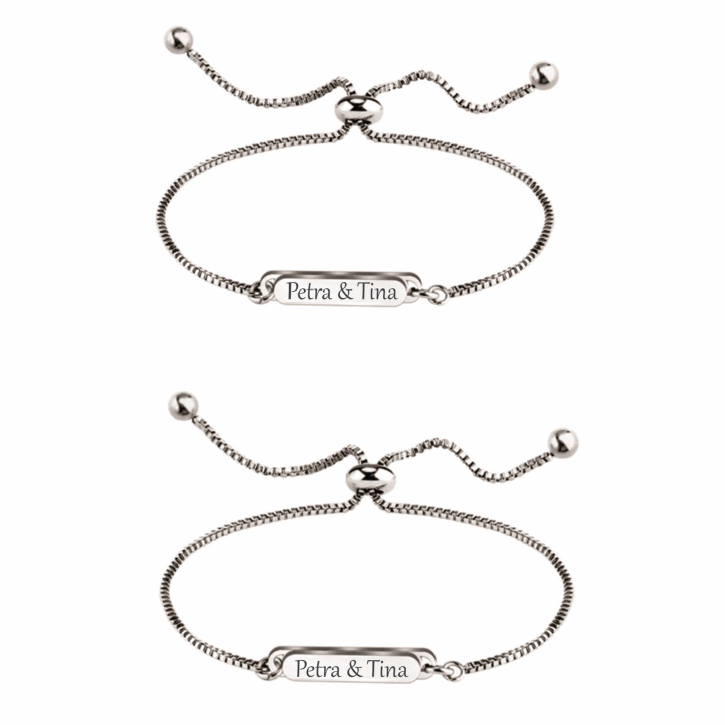 Set personaliziranih zapestnic ZAPESTNICA PRIJATELSTVA (set 1)