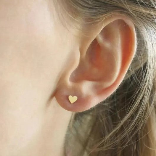 Uhani minimalistični SRČEK